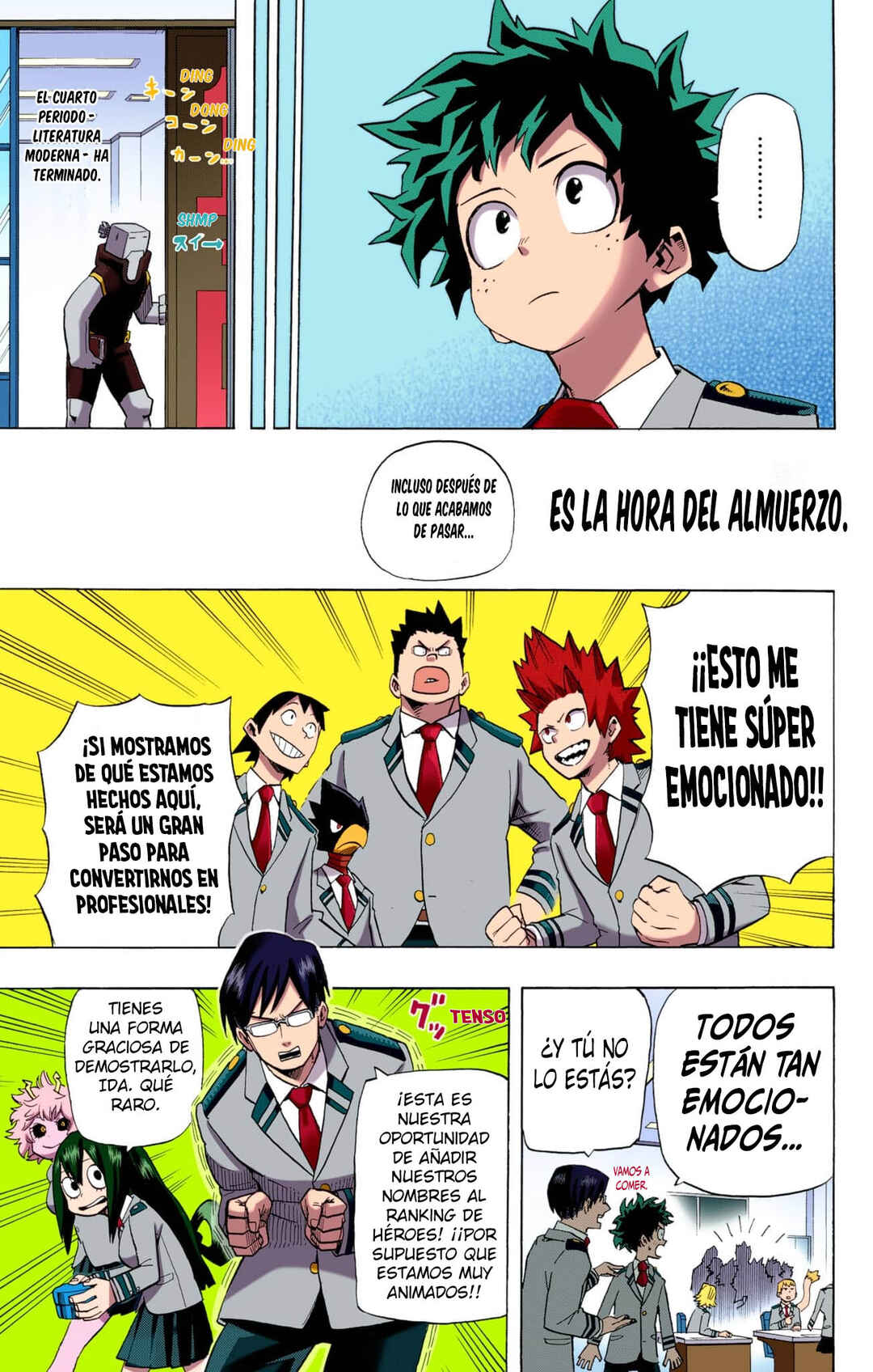 Boku no Hero Academia (Official Colored) Chapter 22 - Page 10