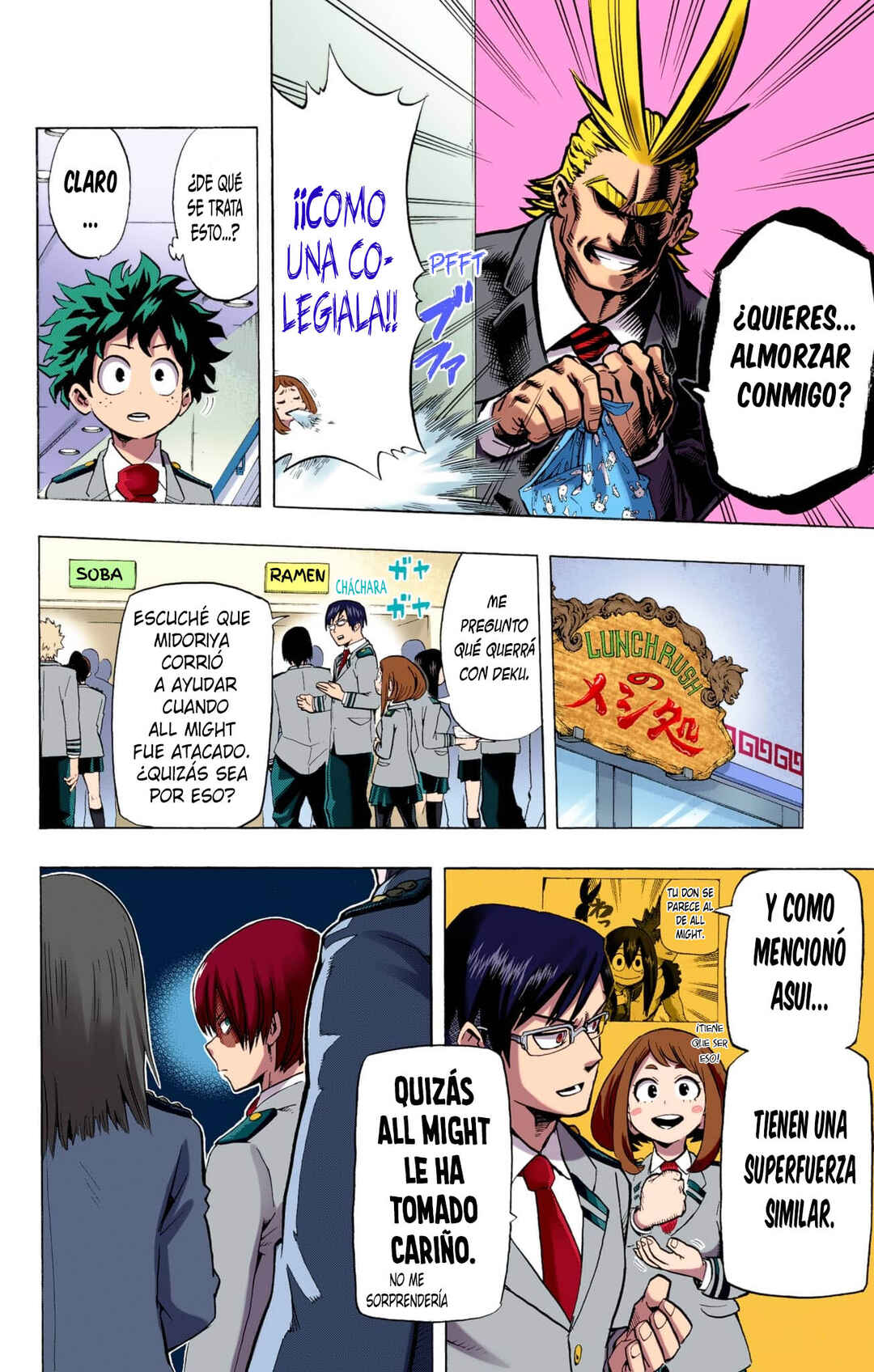 Boku no Hero Academia (Official Colored) Chapter 22 - Page 15