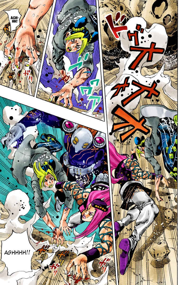 JoJo no Kimyou na Bouken: Part 6 - Stone Ocean Color-ban Chapter 88 - Page 13