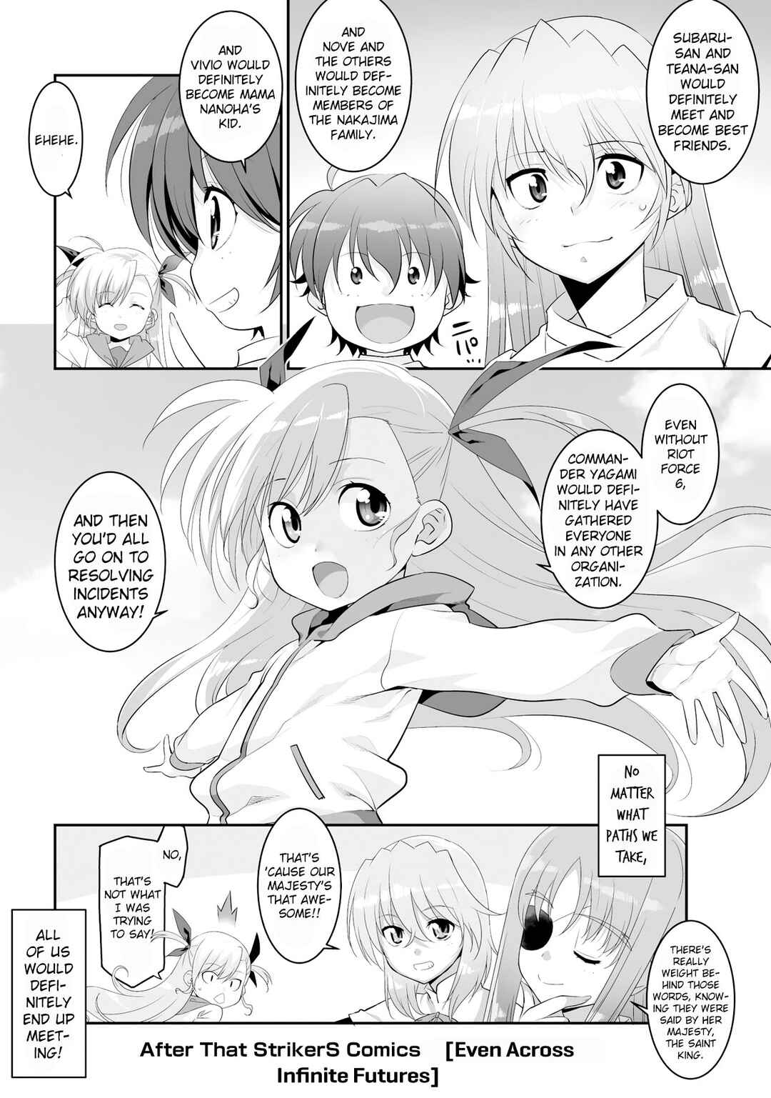 Mahou Shoujo Lyrical Nanoha StrikerS the Comics Chapter 14.6 - Page 2