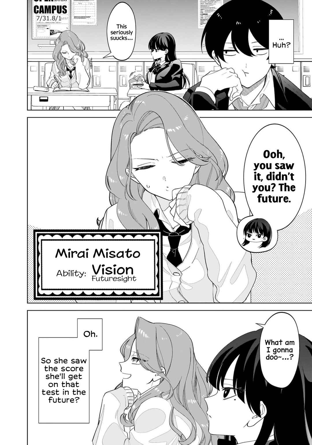 Shiretto Sugee Koto Itteru Gal. - Shiritsu Paranomaru Koukou no Nichijou Chapter 1 - Page 3