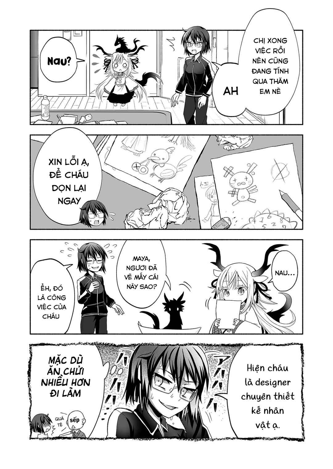 Rinjin-chan ga Shinpai Chapter 3 - Page 2