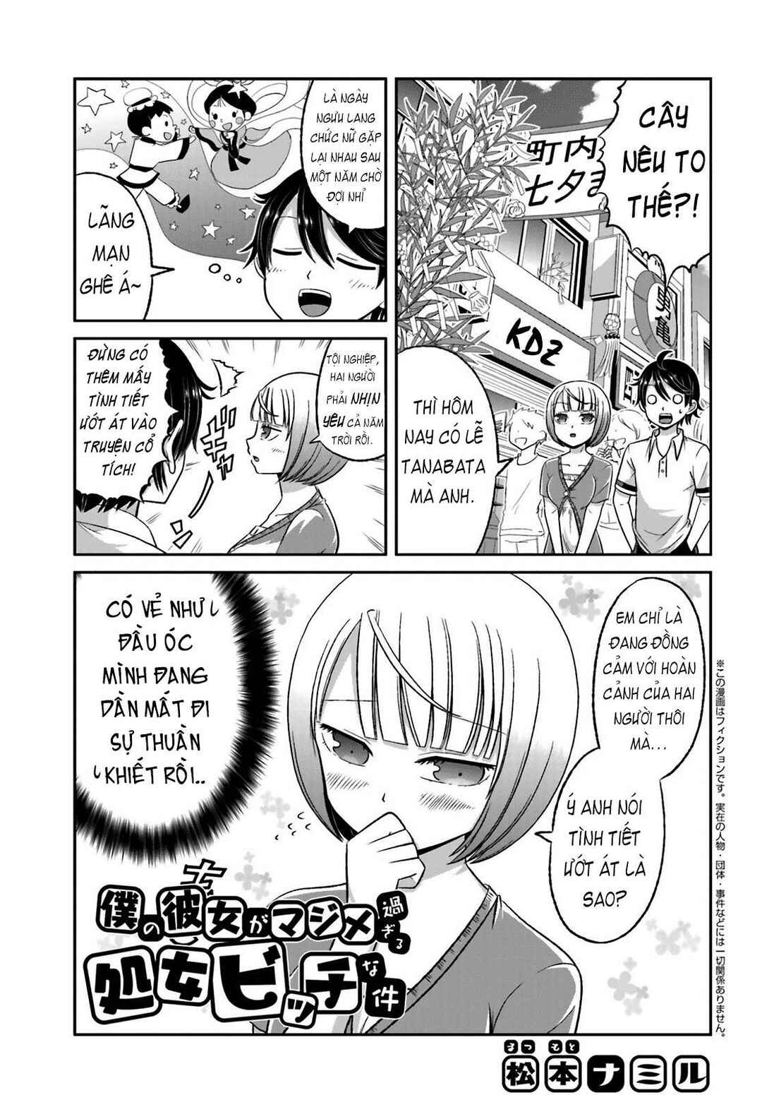 Boku no Kanojo ga Majime Sugiru Shojo Bitch na Ken Chapter 28 - Page 1