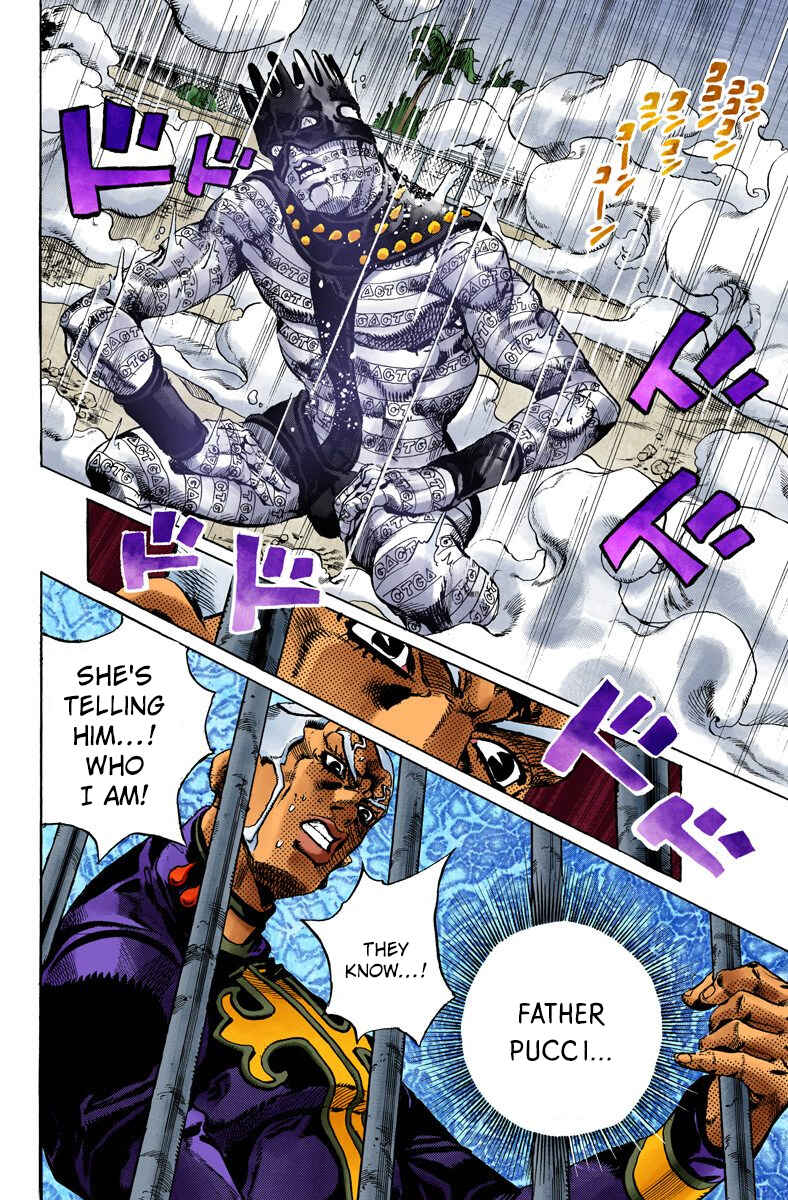 JoJo no Kimyou na Bouken: Part 6 - Stone Ocean Color-ban Chapter 91 - Page 12