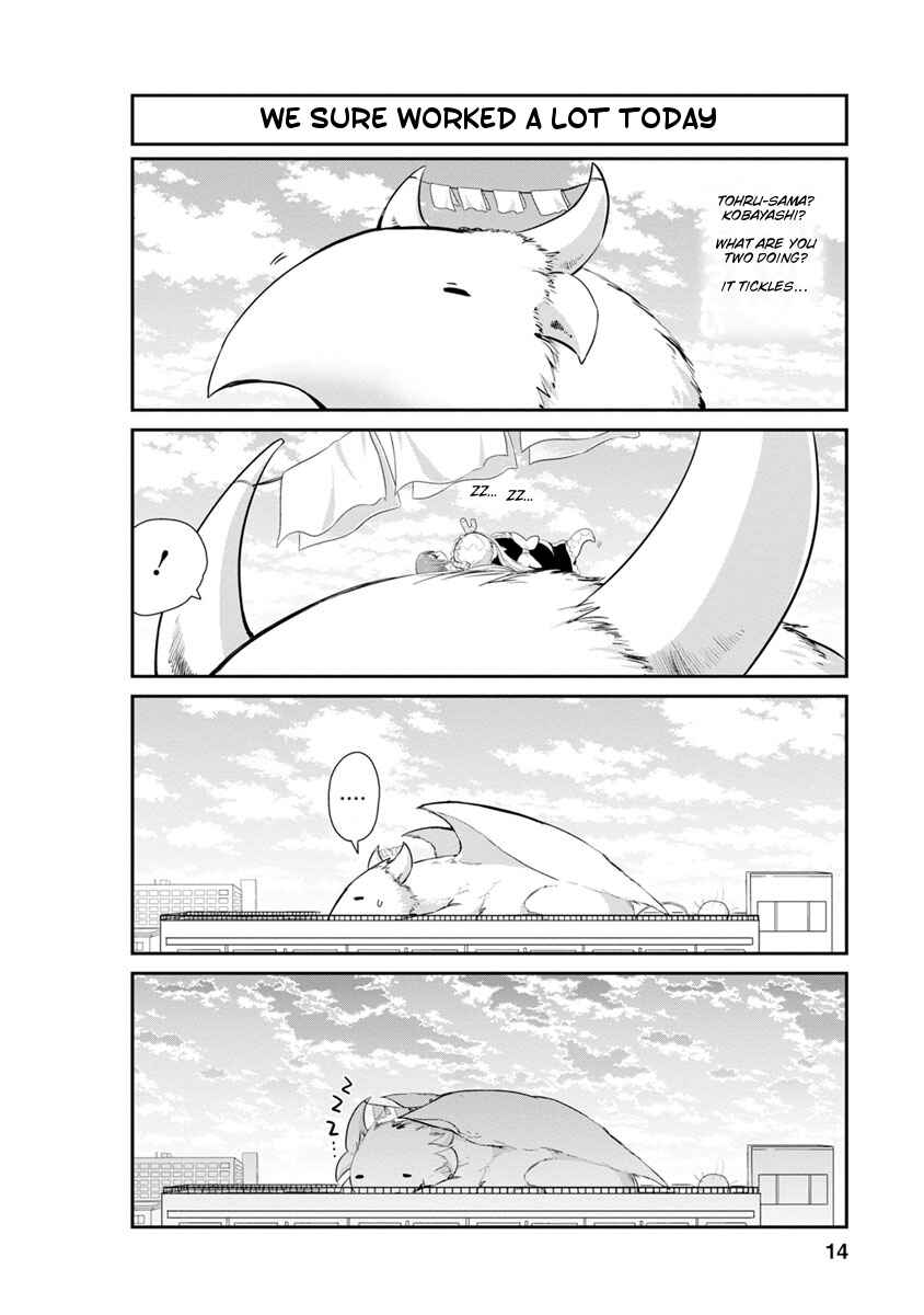 Kobayashi-san Chi no Maid Dragon - Kanna no Nichijou Chapter 21 - Page 14