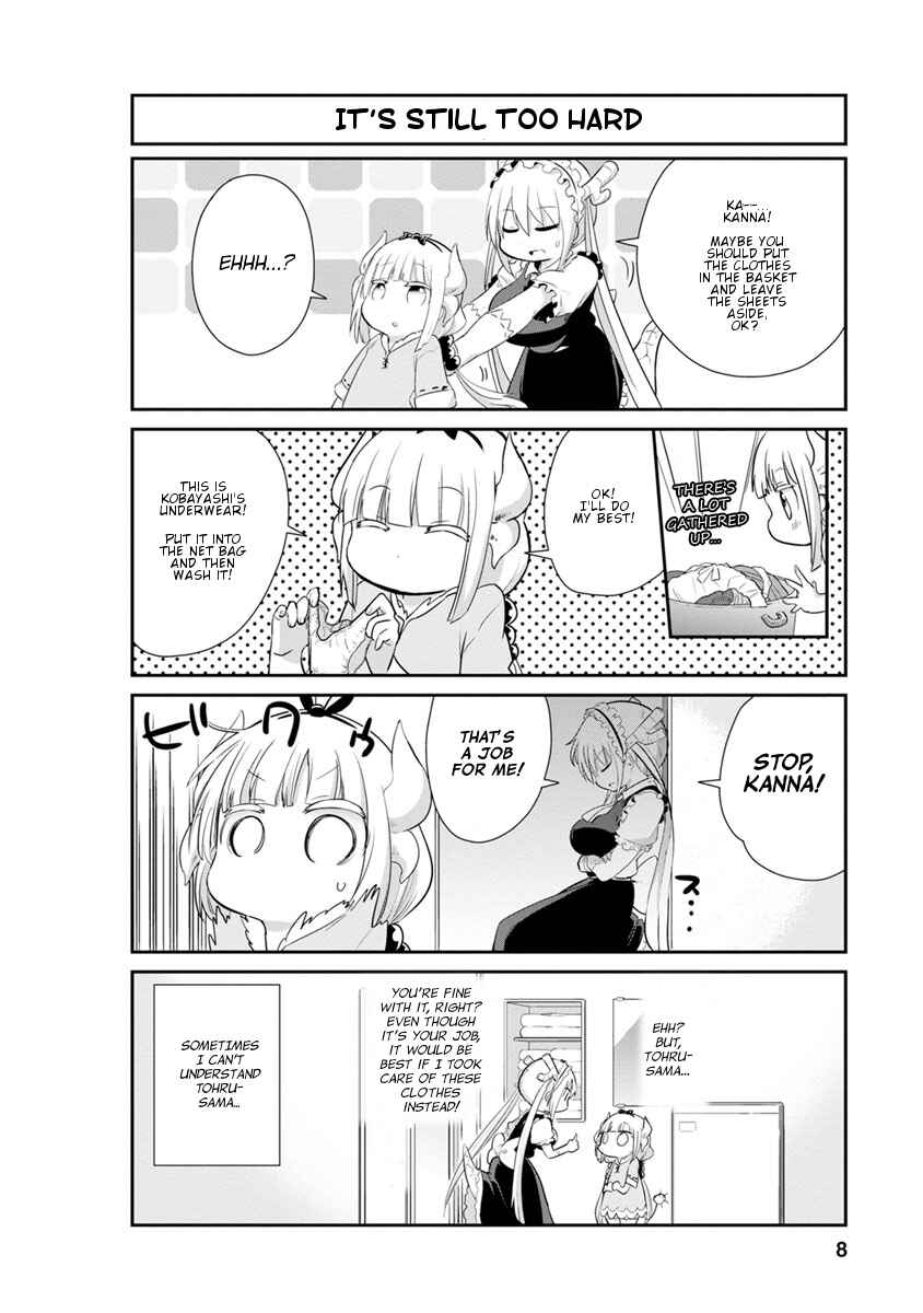 Kobayashi-san Chi no Maid Dragon - Kanna no Nichijou Chapter 21 - Page 8