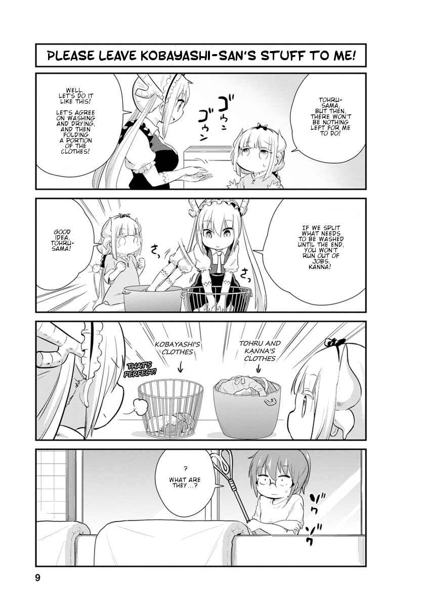 Kobayashi-san Chi no Maid Dragon - Kanna no Nichijou Chapter 21 - Page 9