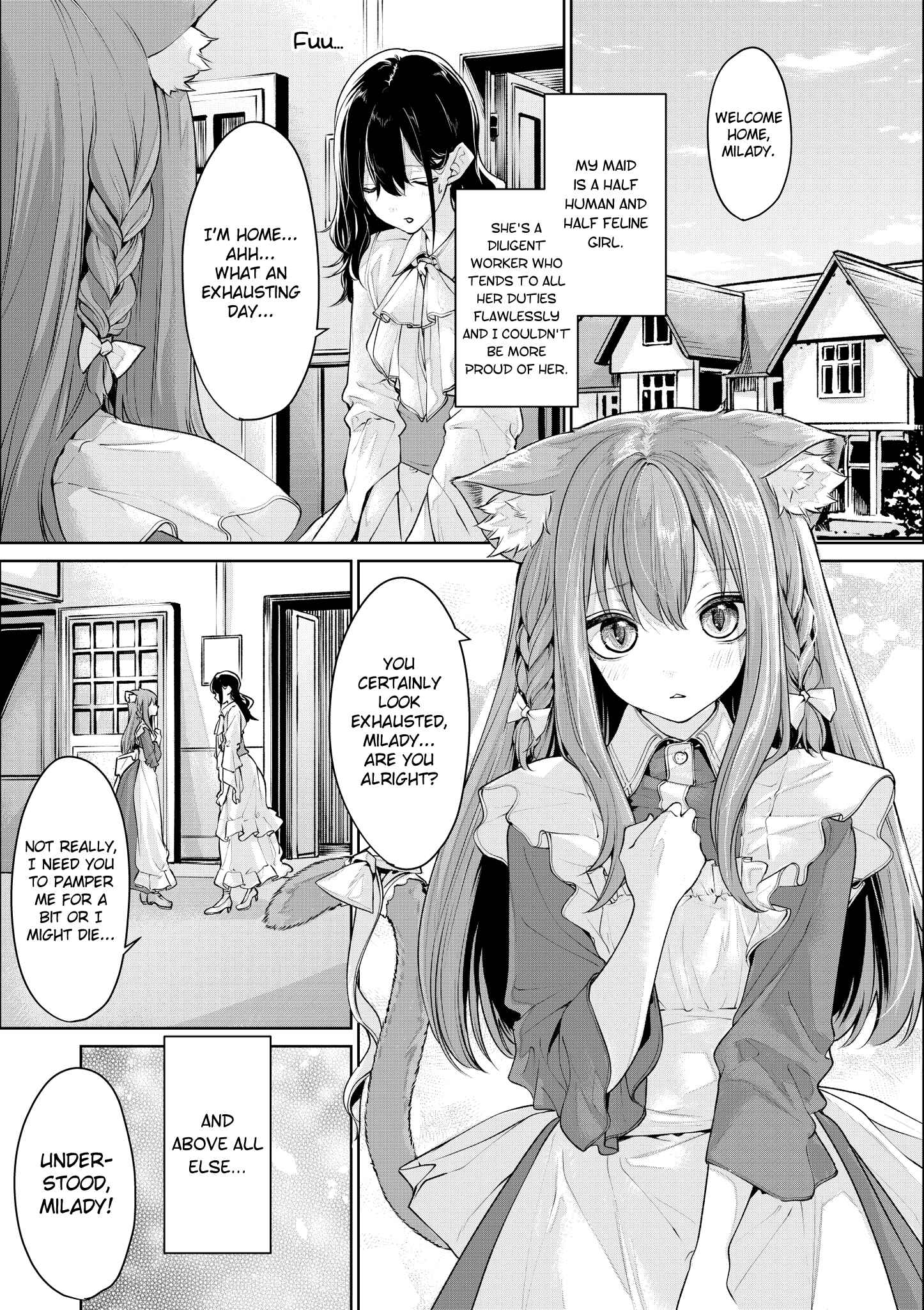 Cat Maid and Mistress Chapter 21 - Page 1