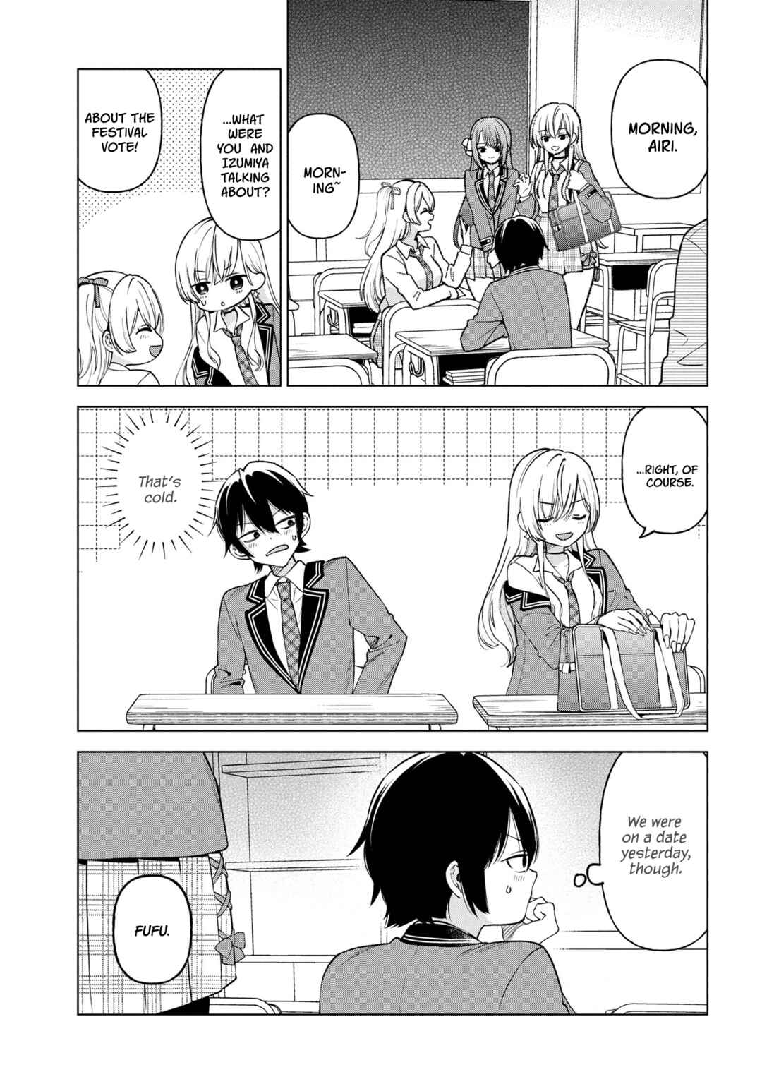 Inkya no Ore ga Sekigae de S-kyuu Bishoujo ni Kakomaretara Himitsu no Kankei ga Hajimatta. Chapter 7 - Page 22