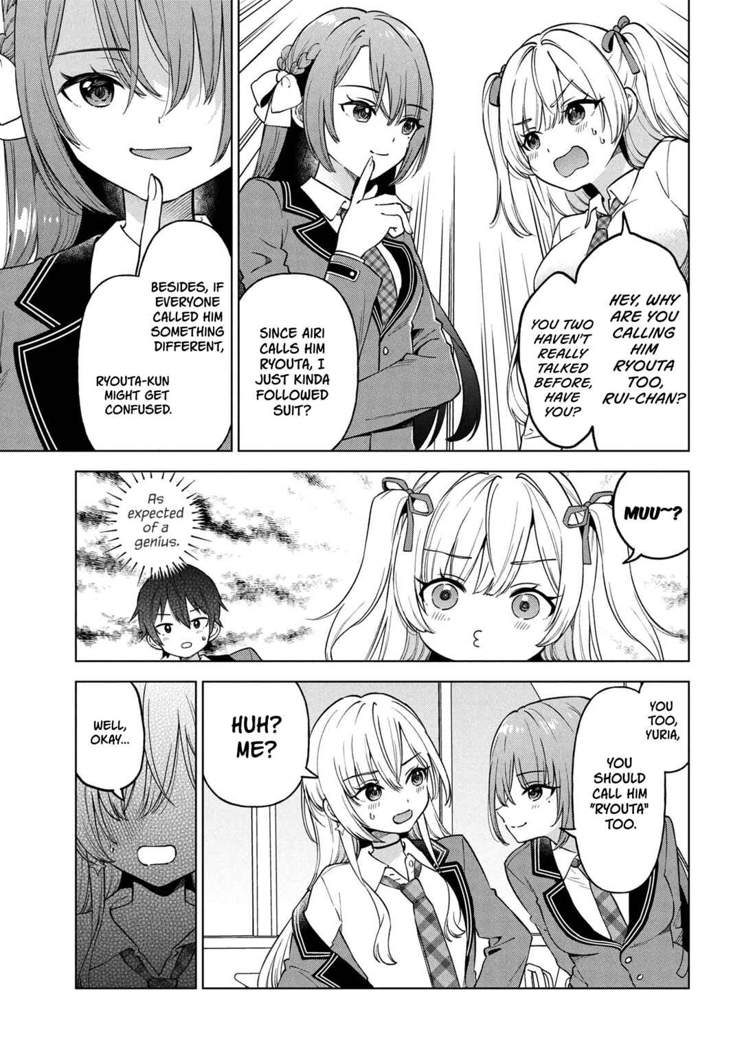 Inkya no Ore ga Sekigae de S-kyuu Bishoujo ni Kakomaretara Himitsu no Kankei ga Hajimatta. Chapter 7 - Page 24