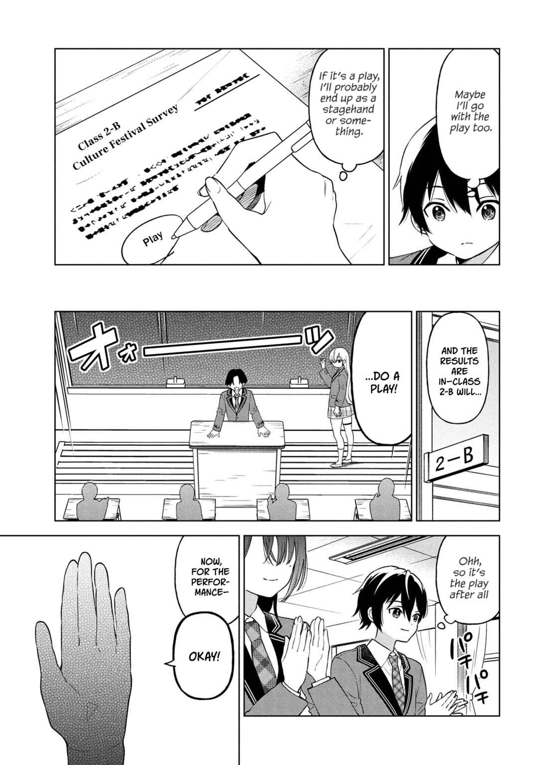 Inkya no Ore ga Sekigae de S-kyuu Bishoujo ni Kakomaretara Himitsu no Kankei ga Hajimatta. Chapter 7 - Page 28