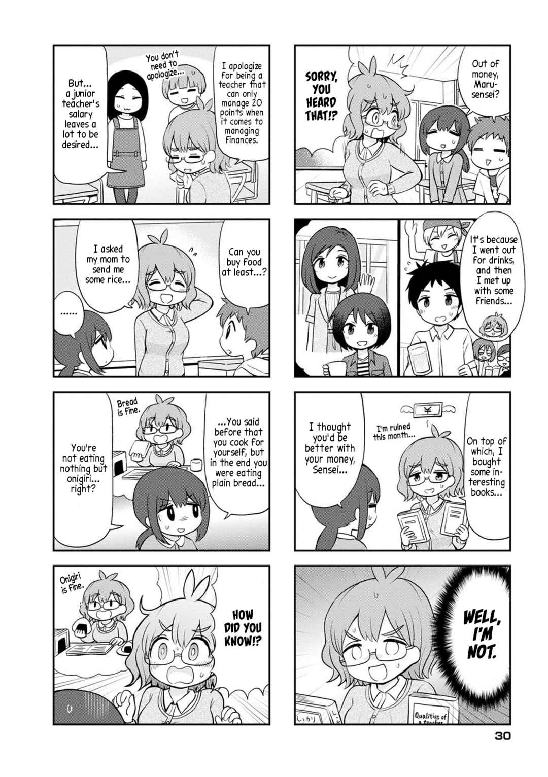 Maru-sensei's ** is cute. Chapter 4 - Page 2
