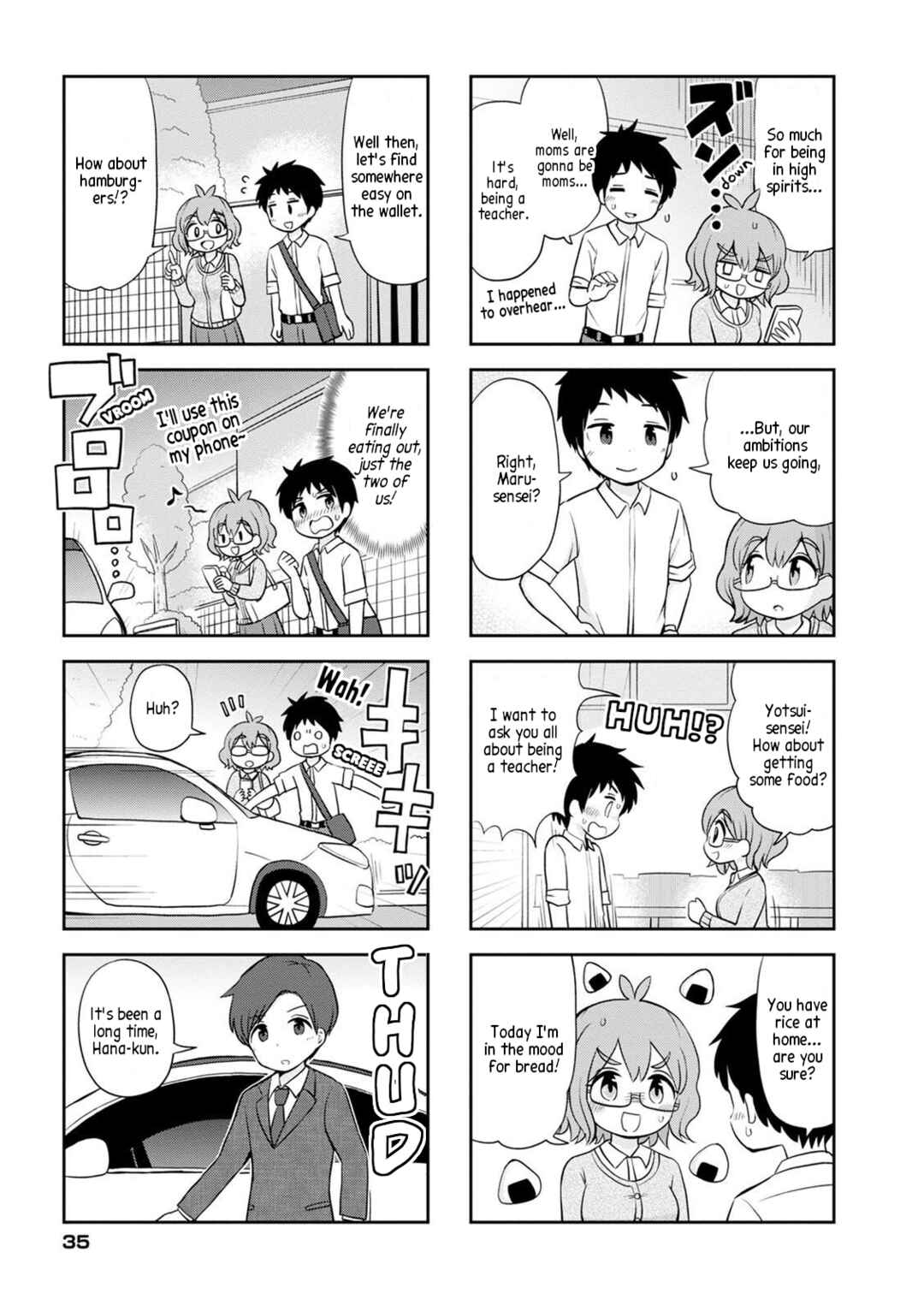 Maru-sensei's ** is cute. Chapter 4 - Page 7
