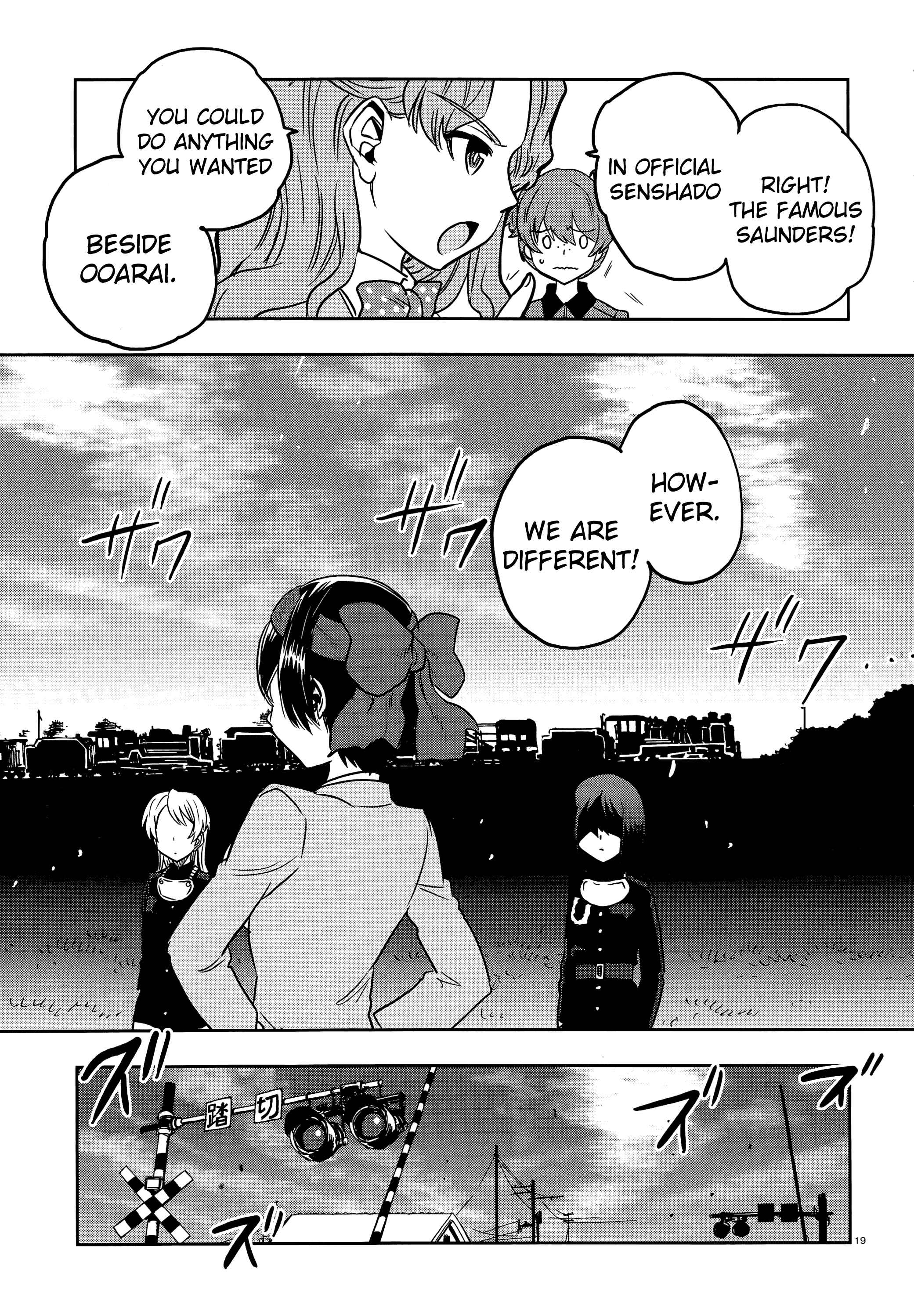 Girls und Panzer: Ribbon no Musha Chapter 47 - Page 19