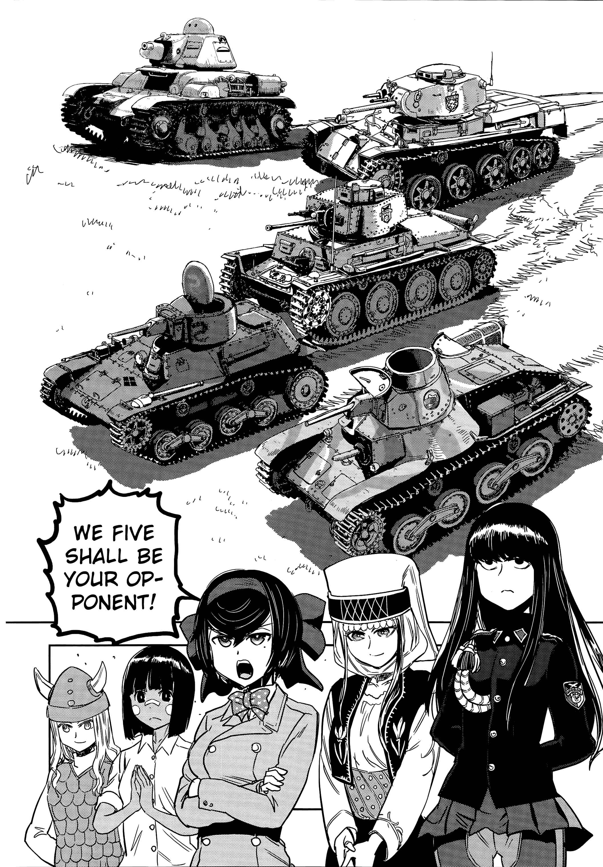 Girls und Panzer: Ribbon no Musha Chapter 47 - Page 26