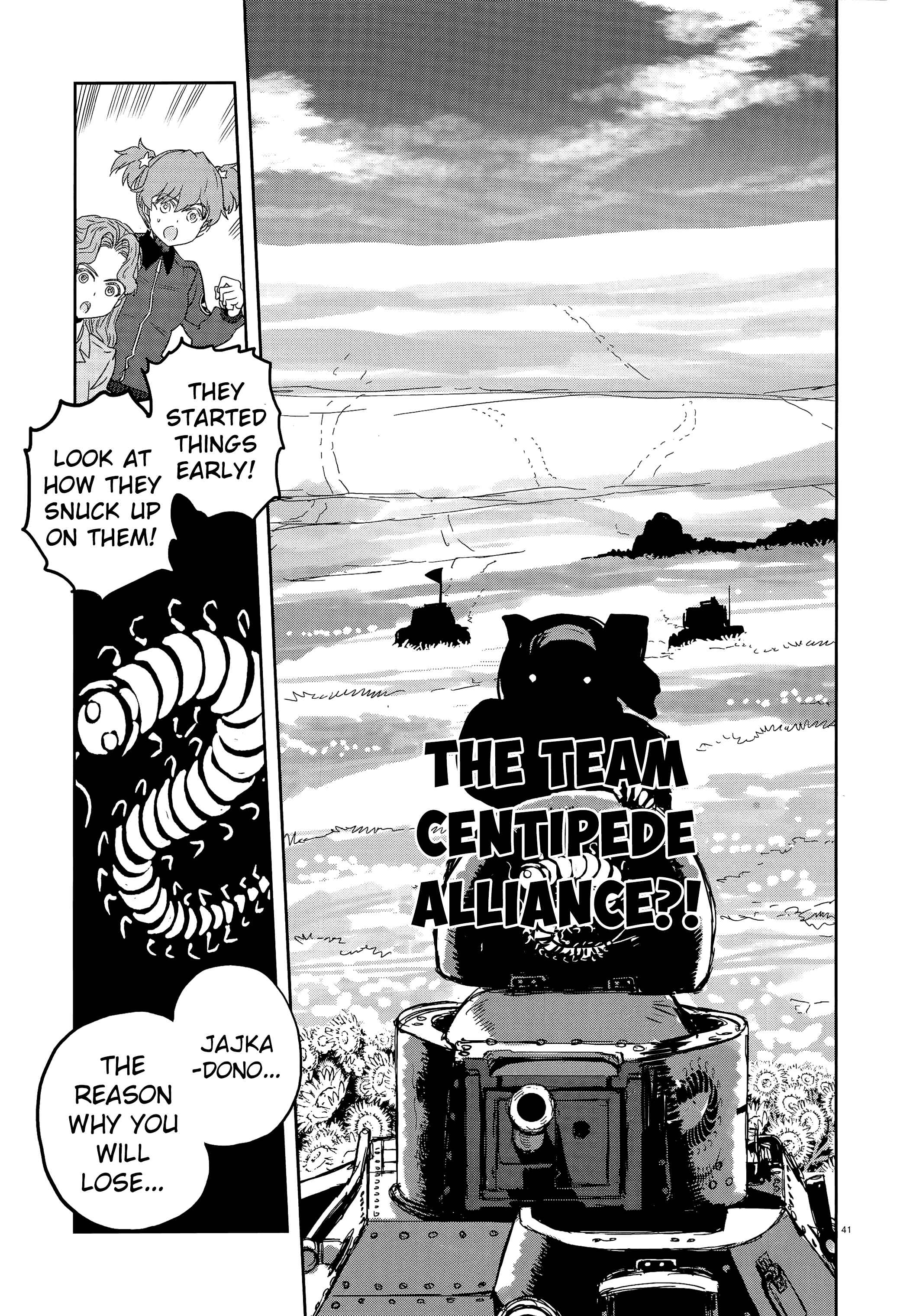 Girls und Panzer: Ribbon no Musha Chapter 47 - Page 40