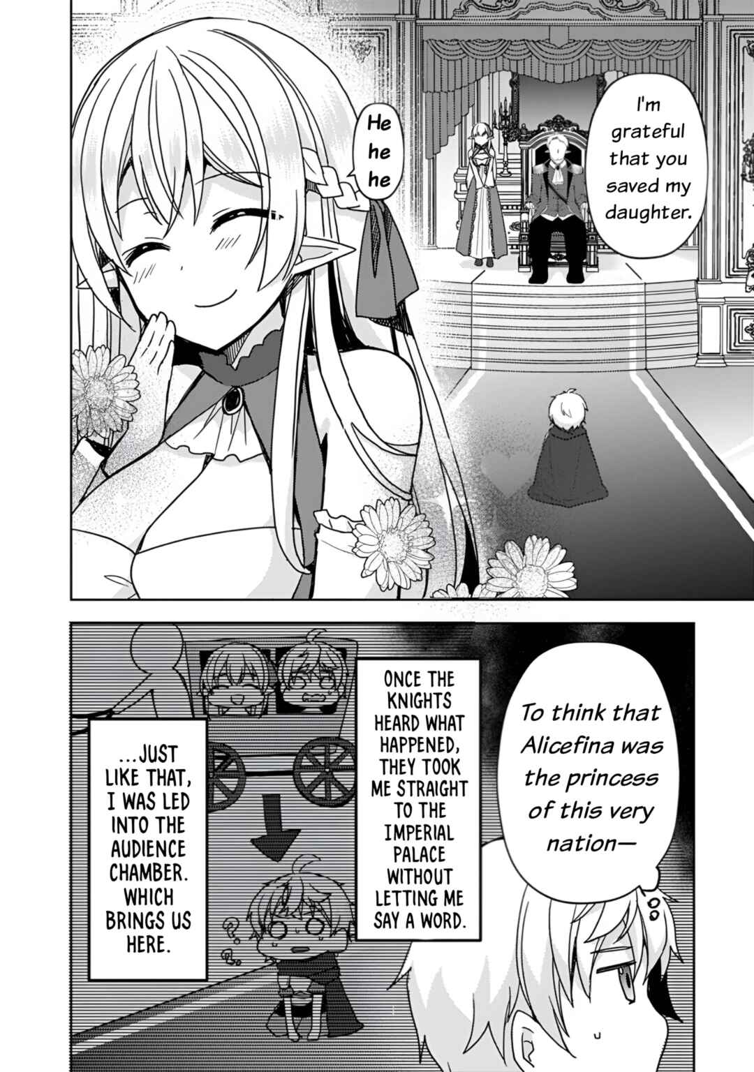"Saikyou Status" wo Hikitsuide Ningen ni Tensei Shita Seijuu Behemoth, Yuusha no Konyakusha (Ohimesama) wo Ukkari Netotteshimau Chapter 3 - Page 4