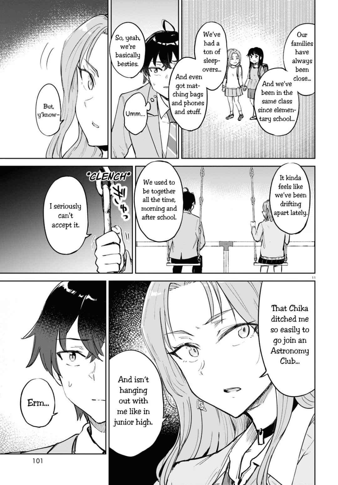 Ashita, Hadashi de Koi. Chapter 3 - Page 11