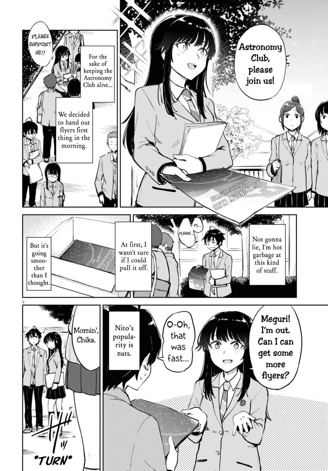 Ashita, Hadashi de Koi. Chapter 3 - Page 2