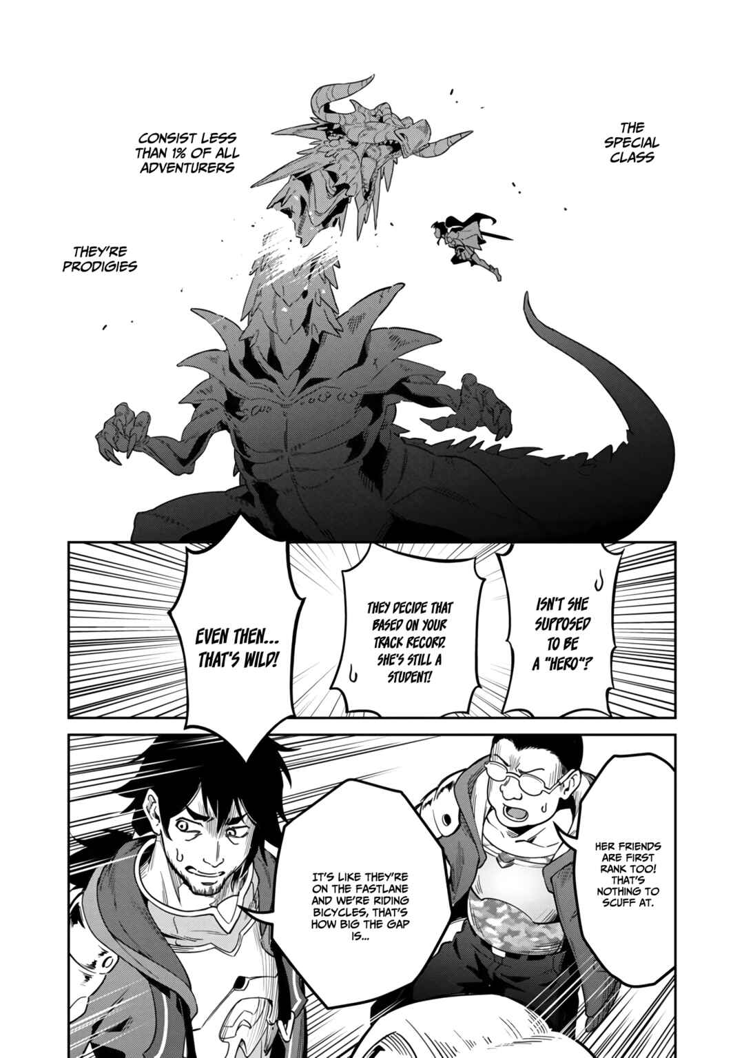 Saitei Rank no Boukensha, Yuusha Shoujo wo Sodateru Orette ~Ore tte Kazu Awase no Ossan Janakatta ka?~ Chapter 1 - Page 34
