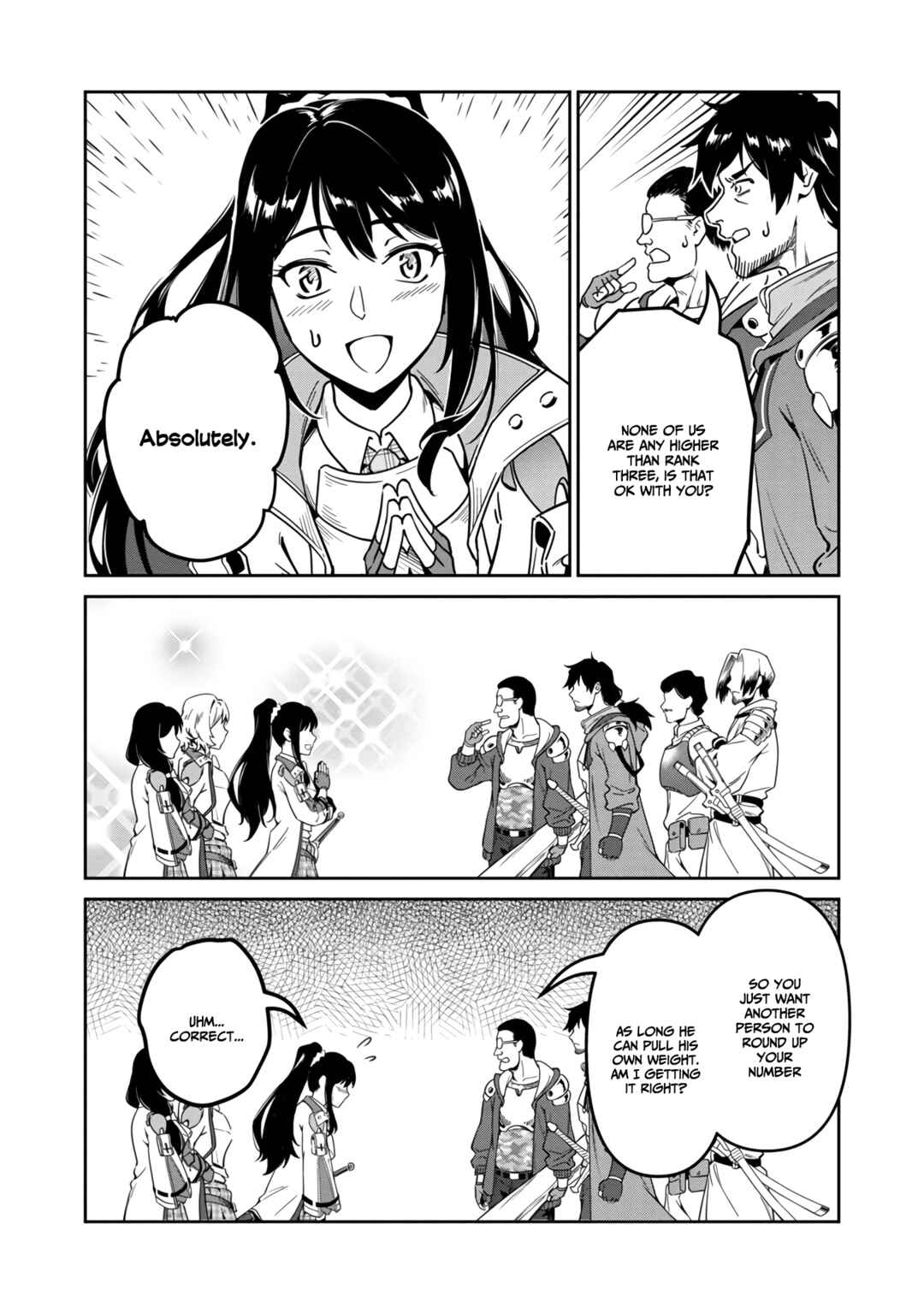 Saitei Rank no Boukensha, Yuusha Shoujo wo Sodateru Orette ~Ore tte Kazu Awase no Ossan Janakatta ka?~ Chapter 1 - Page 35