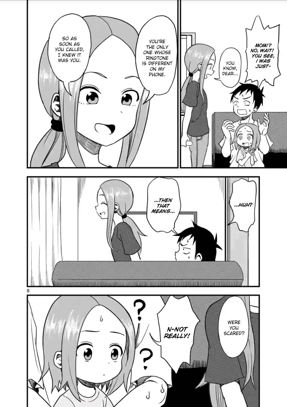 Karakai Jouzu no (Moto) Takagi-san Chapter 9 - Page 8