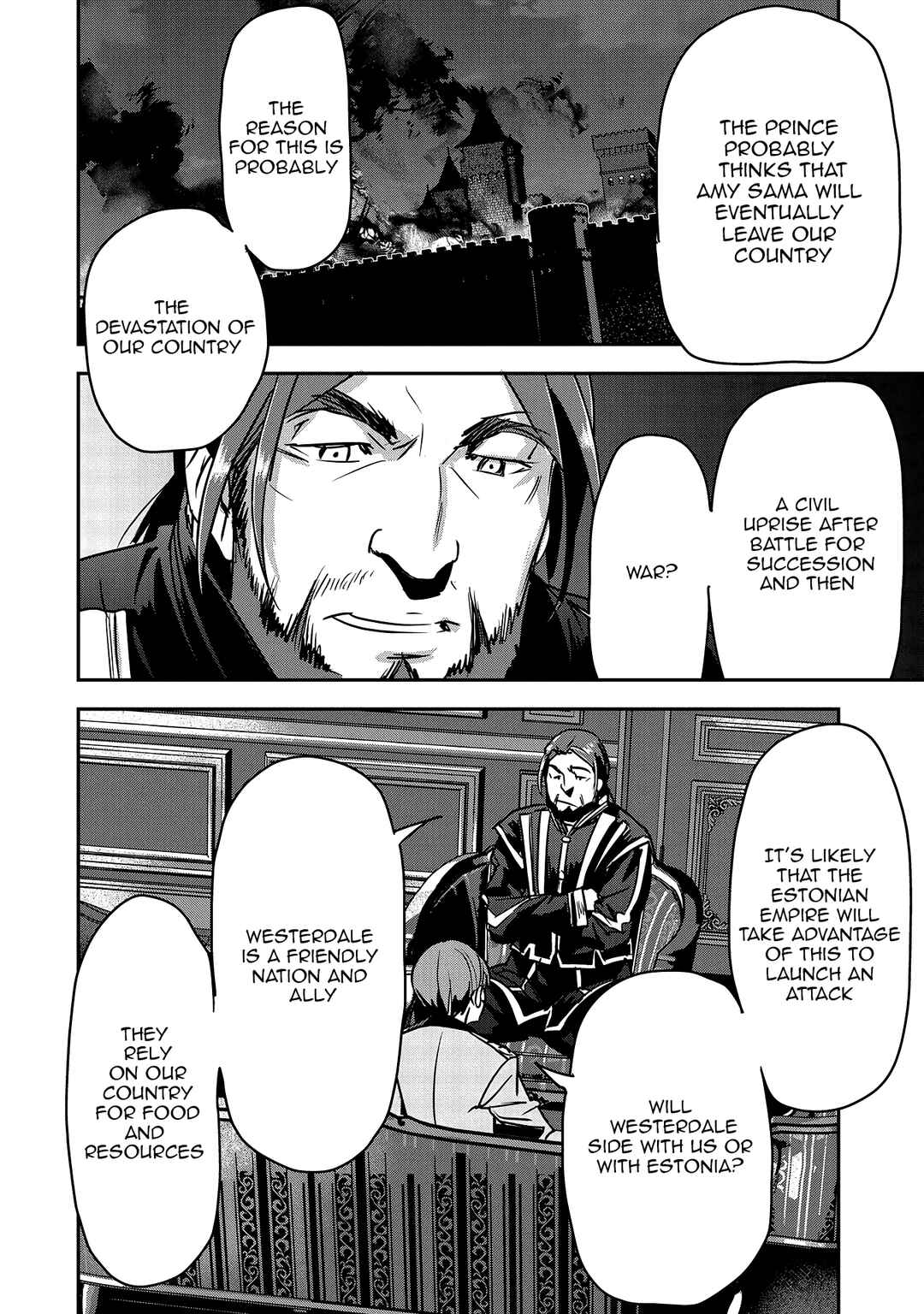 Chounin A wa Akuyaku Reijou o Doushitemo Sukuitai: Dobu to Sora to Koori no Himegimi Chapter 27 - Page 2
