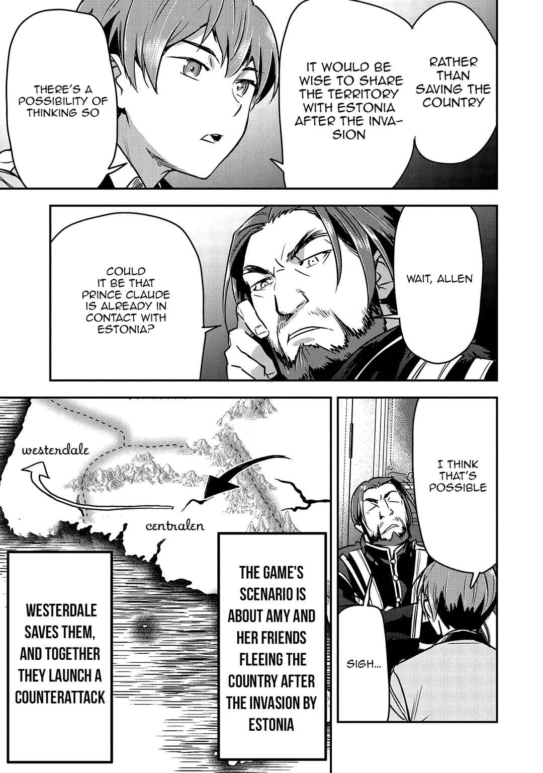 Chounin A wa Akuyaku Reijou o Doushitemo Sukuitai: Dobu to Sora to Koori no Himegimi Chapter 27 - Page 3