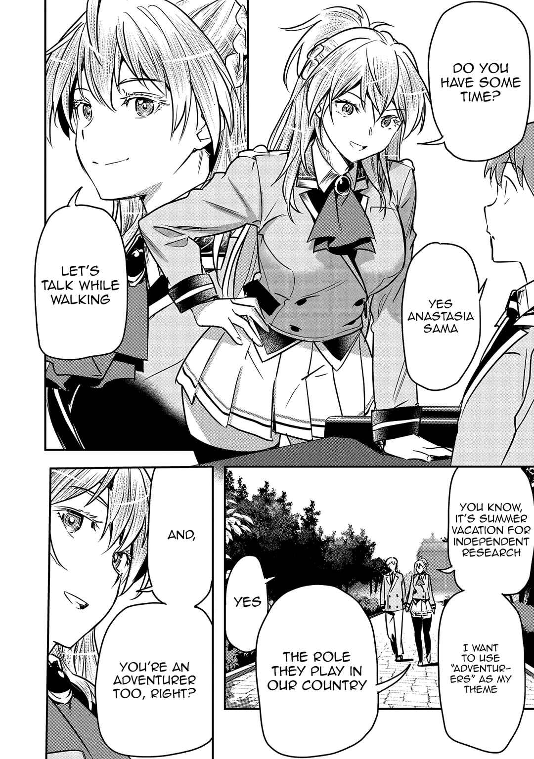 Chounin A wa Akuyaku Reijou o Doushitemo Sukuitai: Dobu to Sora to Koori no Himegimi Chapter 27 - Page 8