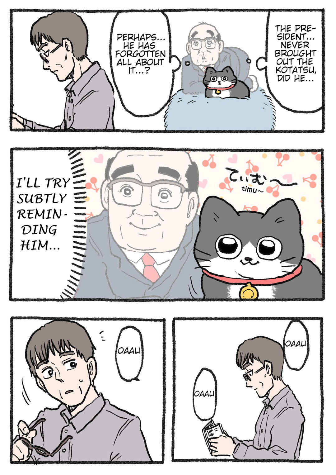 Neko Oji: Salaryman reincarnated as a kitten! Chapter 595 - Page 1