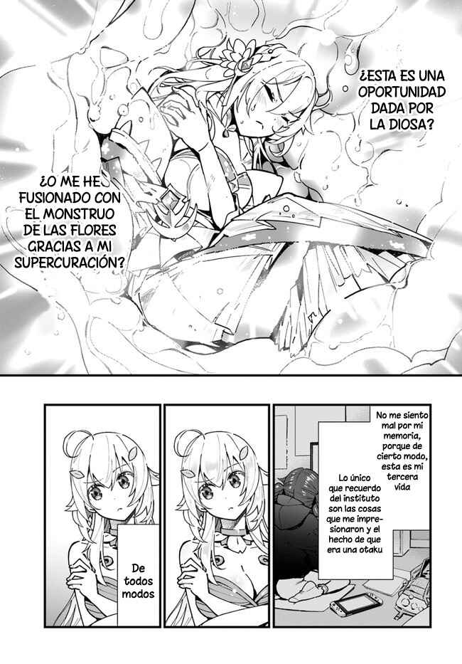 Shokubutsu Monster Musume Nikki: Seijo datta Watashi ga Uragirareta Hate ni Alraune ni Tensei Shite Shimatta node, kore kara wa Kougousei o Shinagara Shizuka ni Shokubutsu Life o Sugoshimasu Chapter 1 - Page 11