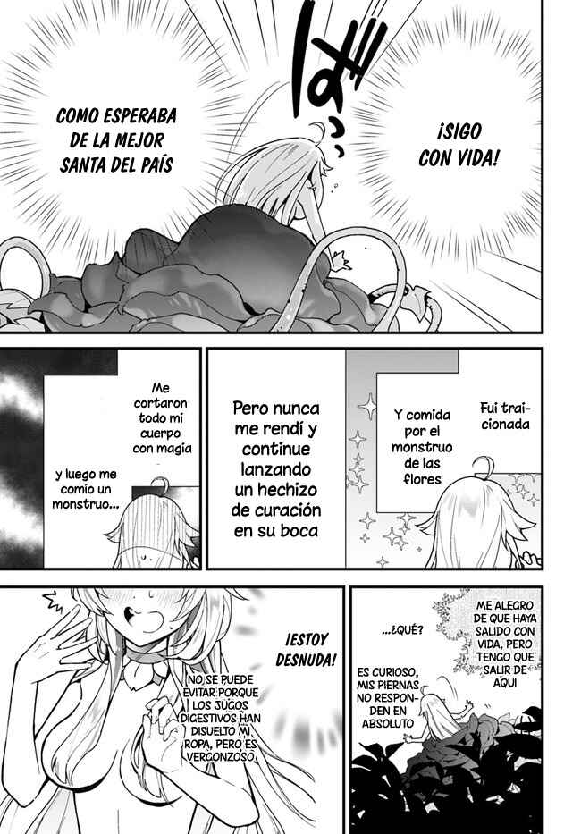 Shokubutsu Monster Musume Nikki: Seijo datta Watashi ga Uragirareta Hate ni Alraune ni Tensei Shite Shimatta node, kore kara wa Kougousei o Shinagara Shizuka ni Shokubutsu Life o Sugoshimasu Chapter 1 - Page 5