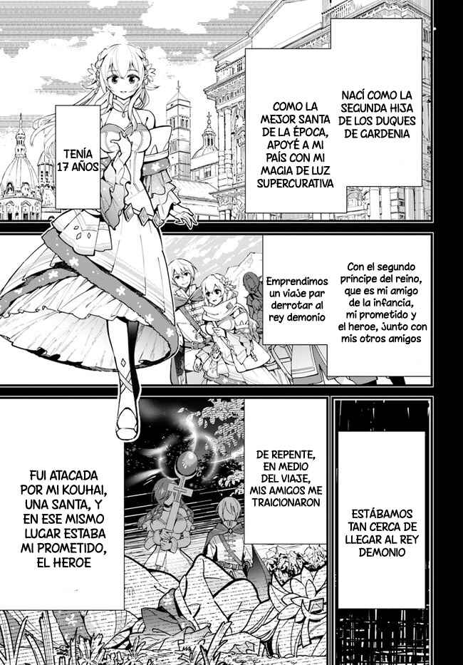 Shokubutsu Monster Musume Nikki: Seijo datta Watashi ga Uragirareta Hate ni Alraune ni Tensei Shite Shimatta node, kore kara wa Kougousei o Shinagara Shizuka ni Shokubutsu Life o Sugoshimasu Chapter 1 - Page 9