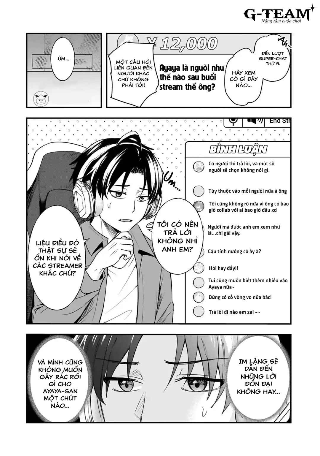 Aorikei Game Haishinsha (20-sai), Haishin no Kiri Wasure ni Yori Ii Hito Bare Suru. Chapter 6.2 - Page 7