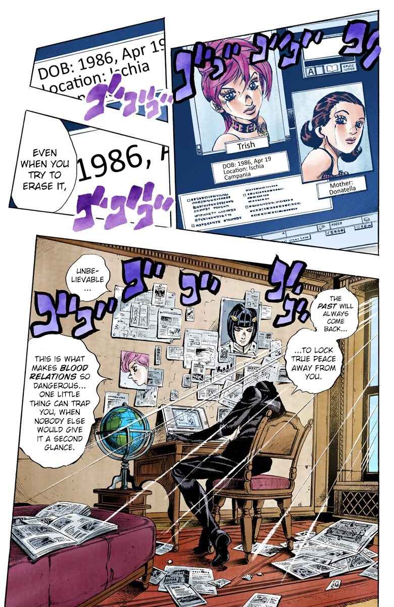 JoJo no Kimyou na Bouken: Part 5 - Ougon no Kaze Color-ban Chapter 101 - Page 12