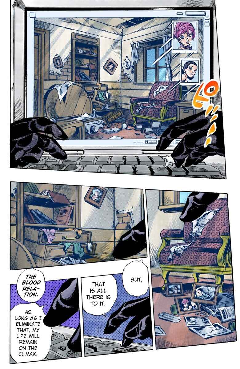 JoJo no Kimyou na Bouken: Part 5 - Ougon no Kaze Color-ban Chapter 101 - Page 13