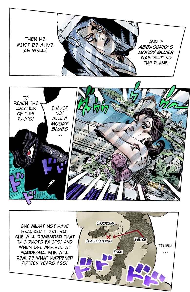 JoJo no Kimyou na Bouken: Part 5 - Ougon no Kaze Color-ban Chapter 101 - Page 17