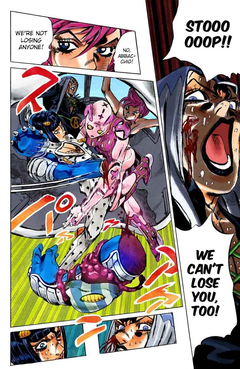 JoJo no Kimyou na Bouken: Part 5 - Ougon no Kaze Color-ban Chapter 101 - Page 7