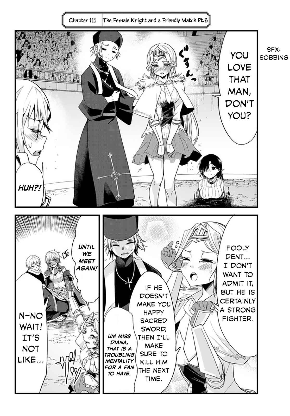 Ima made ichido mo Onna Atsukaisareta Koto ga nai Onnakishi o Onna Atsukai Suru Chapter 111 - Page 2