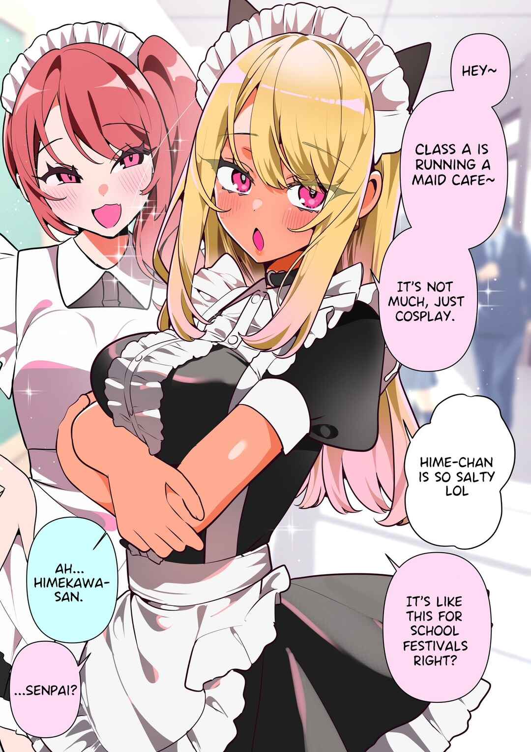 Do-M Gyaru no Himekawa-san ♡ Chapter 28 - Page 1