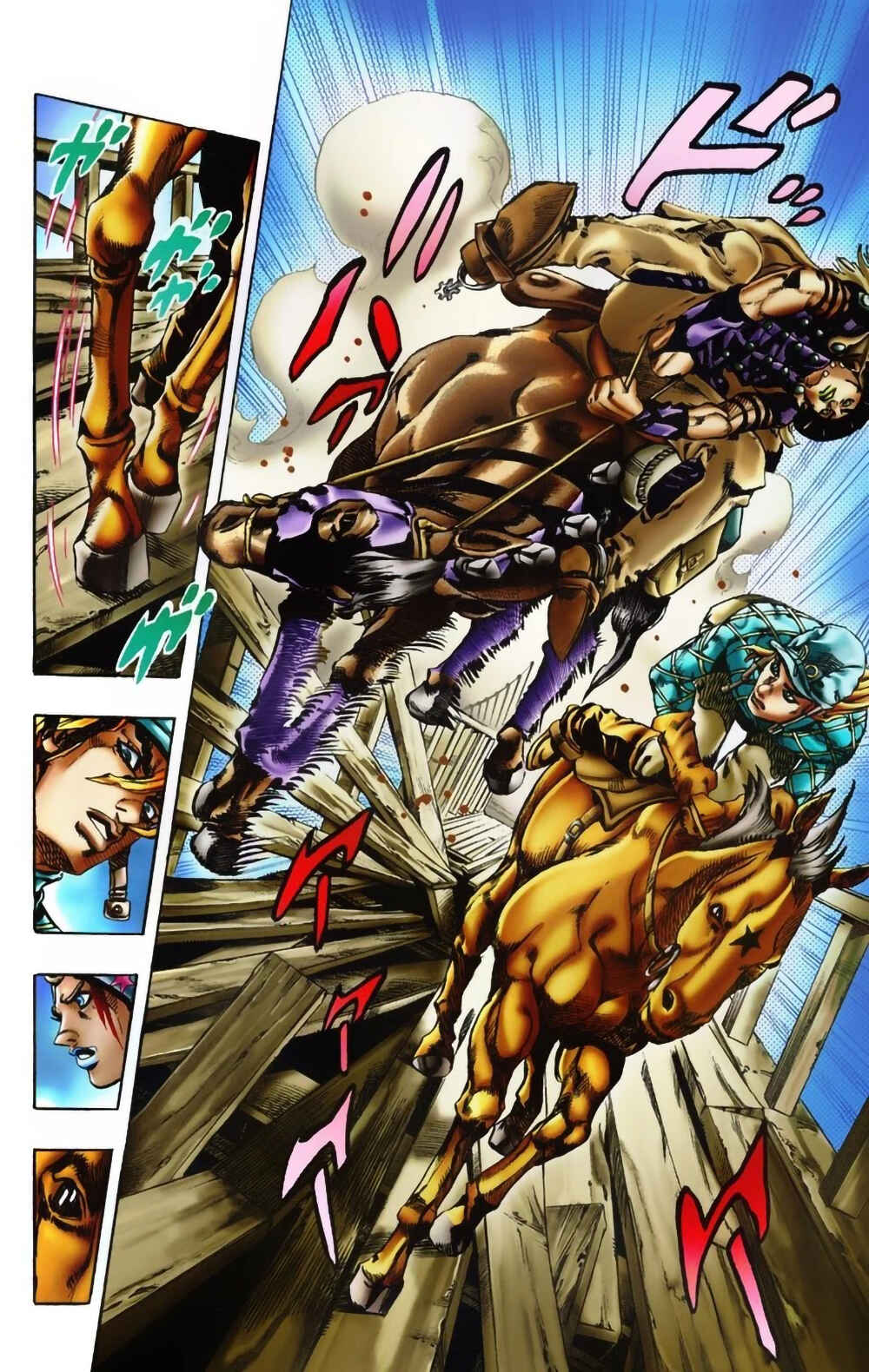 JoJo no Kimyou na Bouken: Part 7 - Steel Ball Run Color-ban Chapter 6 - Page 19