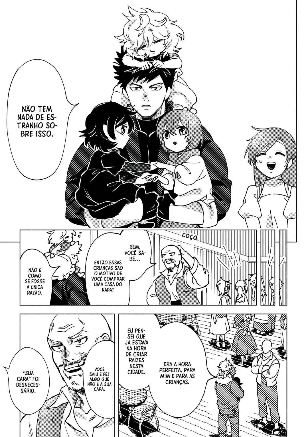 Akunin-zura Shita B-kyuu Boukensha: Shujinkou to Sono Osananajimi-tachi no Papa ni Naru Chapter 6.1 - Page 16