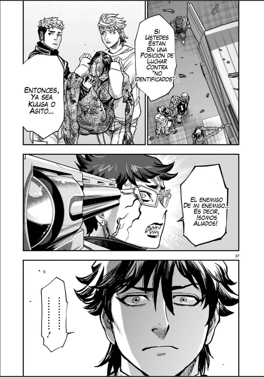 Kamen Rider Kuuga Chapter 125 - Page 38