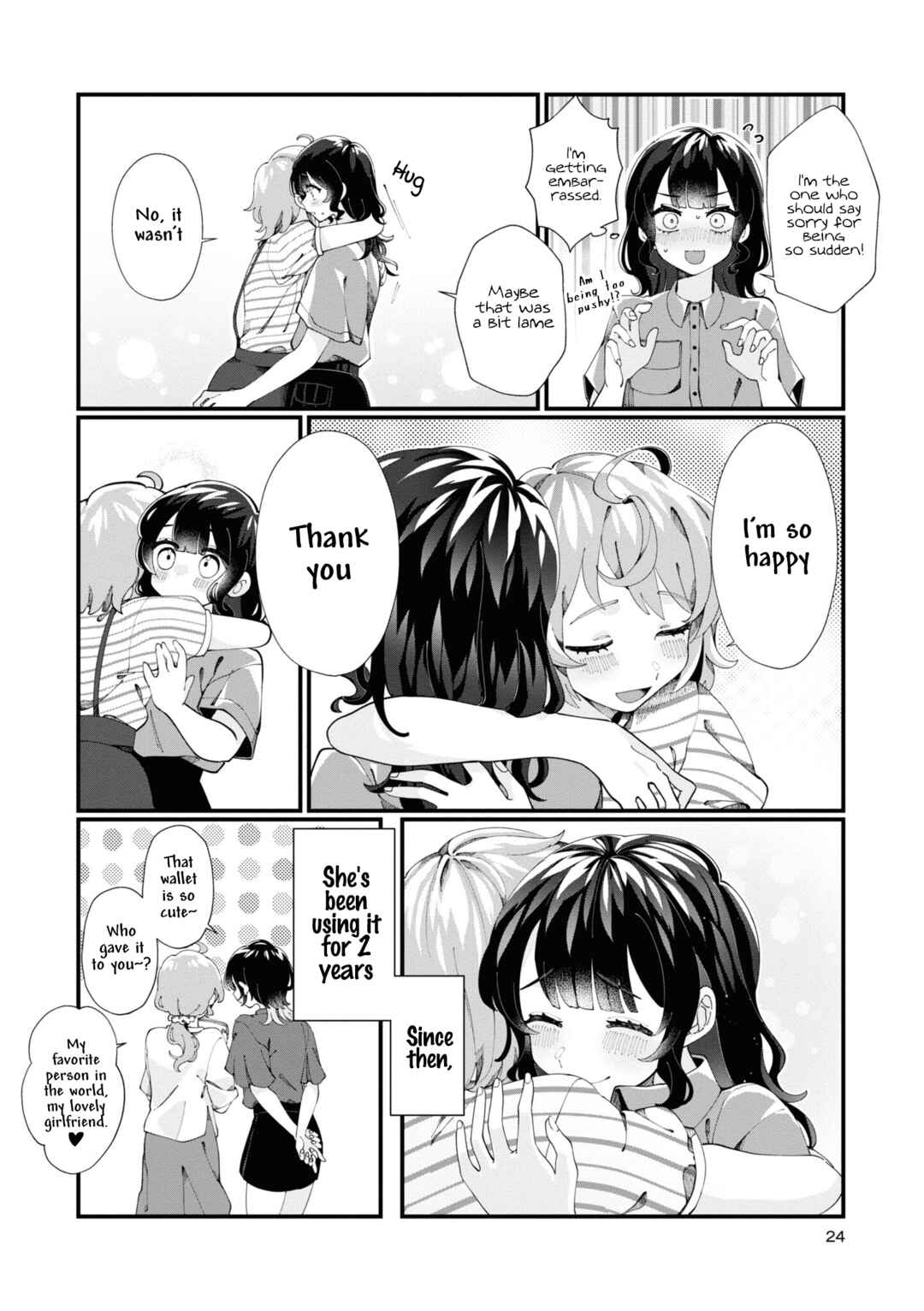 Koharu to Minato: Watashi no Partner wa Onnanoko Chapter 2 - Page 8
