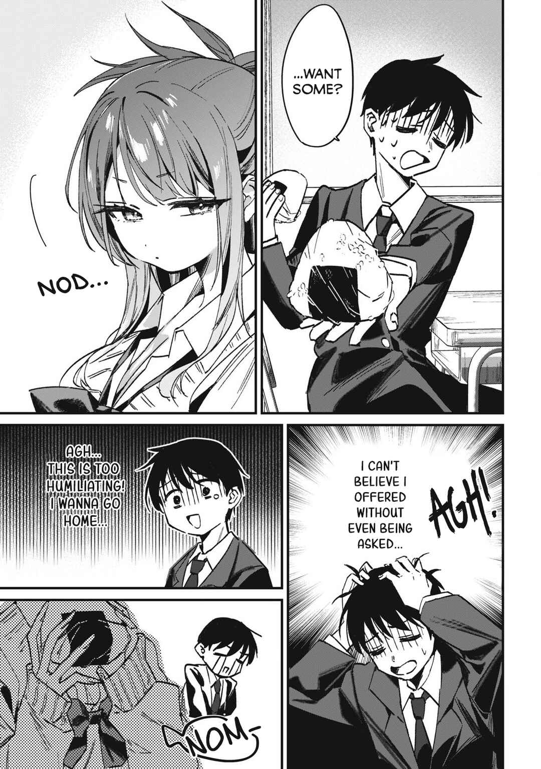 Tonari no Seki no Mukuchi Gyaru ni Ezuke Shitara Chapter ? - Page 14