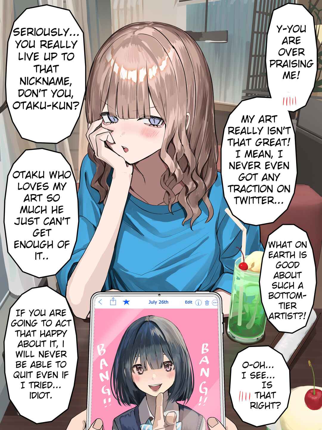 Jojoni Deremi ga Mashiteku Tsundere Gyaru Chapter 26 - Page 1