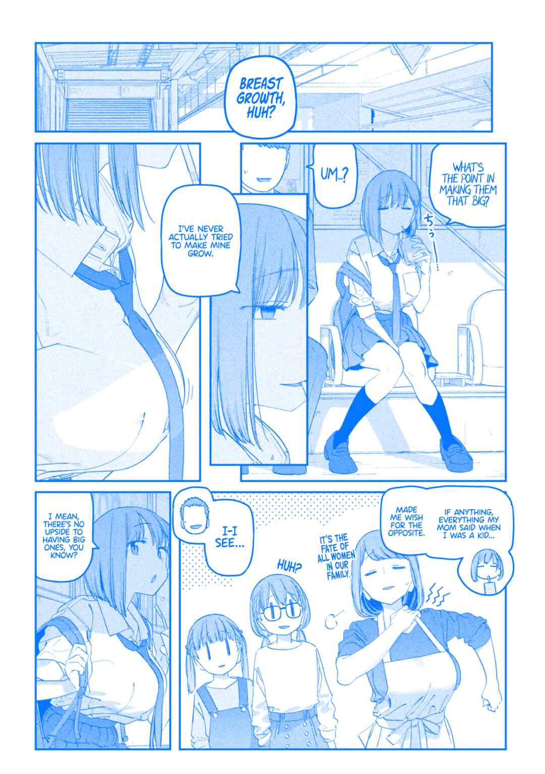 Getsuyoubi no Tawawa (Blue) (Fan Colored) Chapter 89 - Page 3