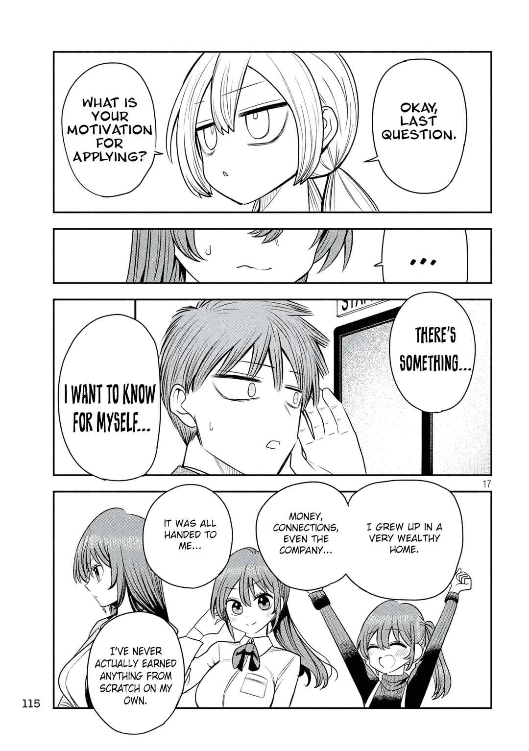 Shachou to Sake to Hoshi Chapter 37 - Page 17
