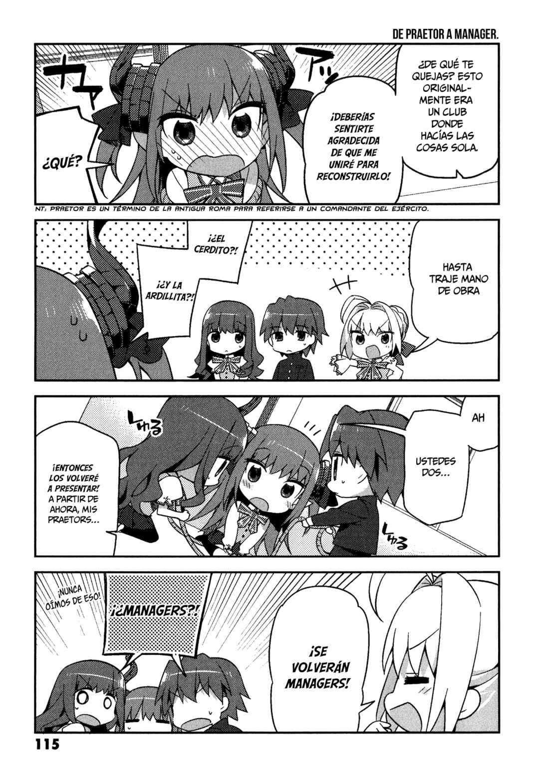 Type-Moon Gakuen - Chibi Chuki! Chapter 7 - Page 4