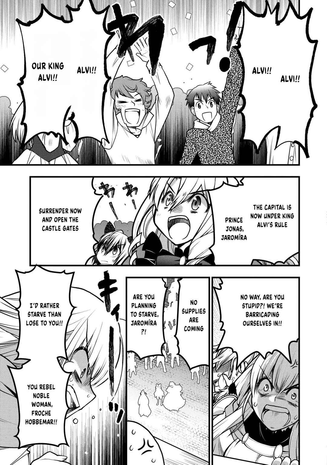 Oozumou Reijou ~Seijo ni Hirateuchi wo Kuratta Shunkan Sumou Budatta Zense wo Omoidashita Akuyaku Reijou no Watashi wa sute Neko Ouji ni Chanko wo Furumaitai Haadosukoidosukoi~ Chapter 11 - Page 28